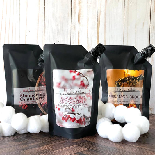 Simmering Cranberry Softie | Squeeze Wax Melt
