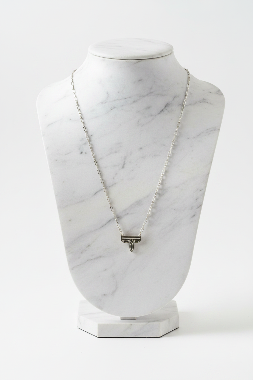 Boot Stitch Necklace