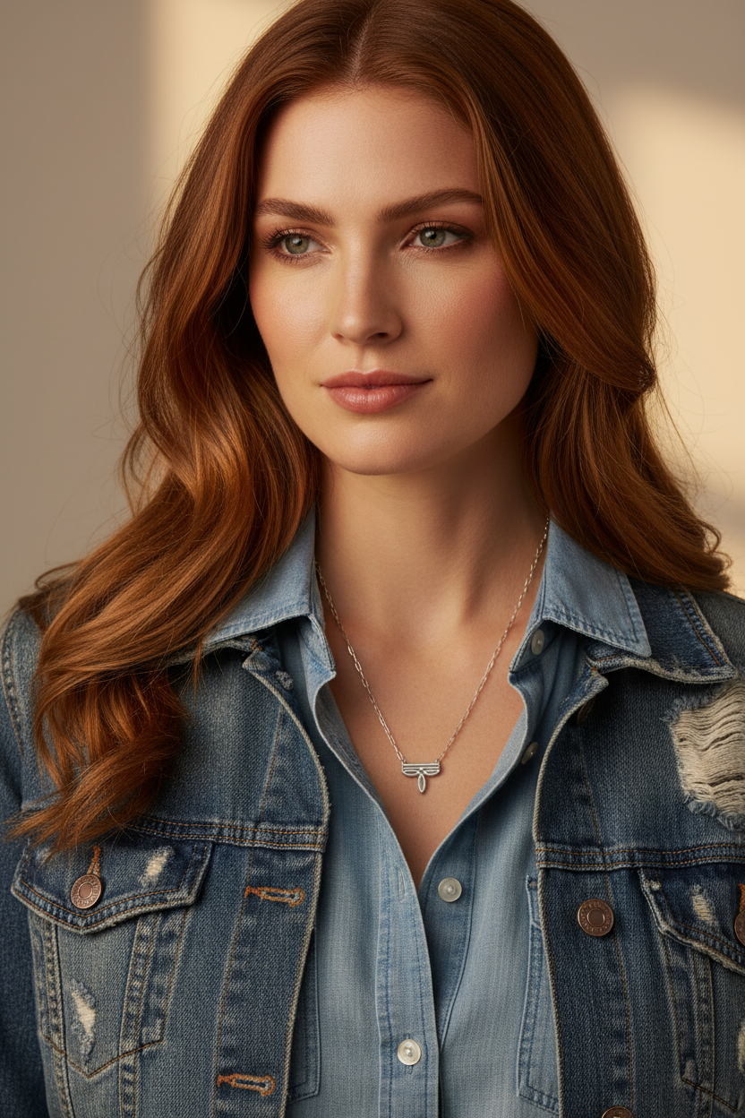 Boot Stitch Necklace