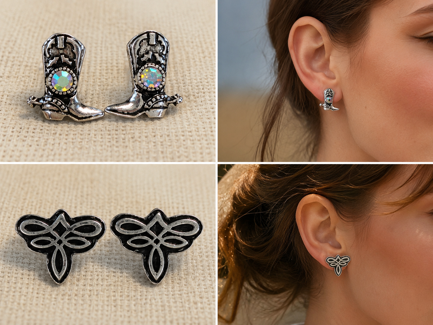 Western Stud Earrings