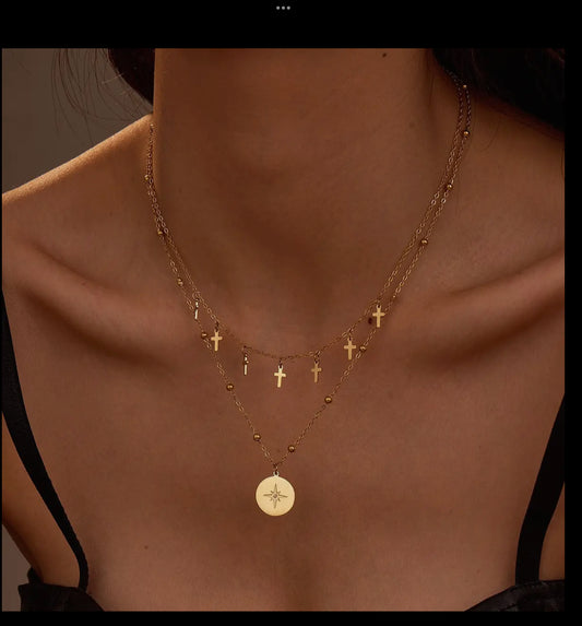 Lead the Way Cross Necklace