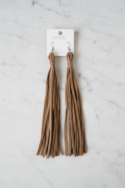 Fringed Shoulder Duster Earrings