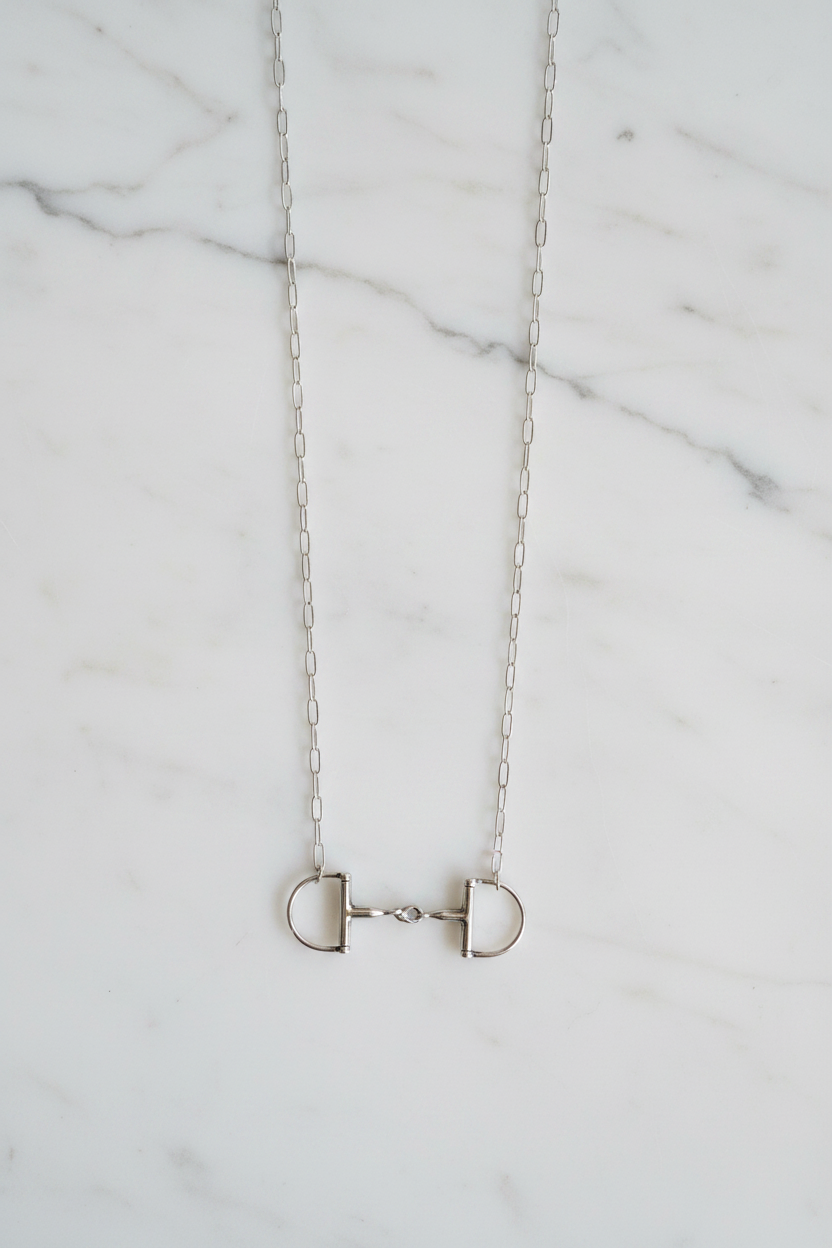 Chompin At The Bit Necklace