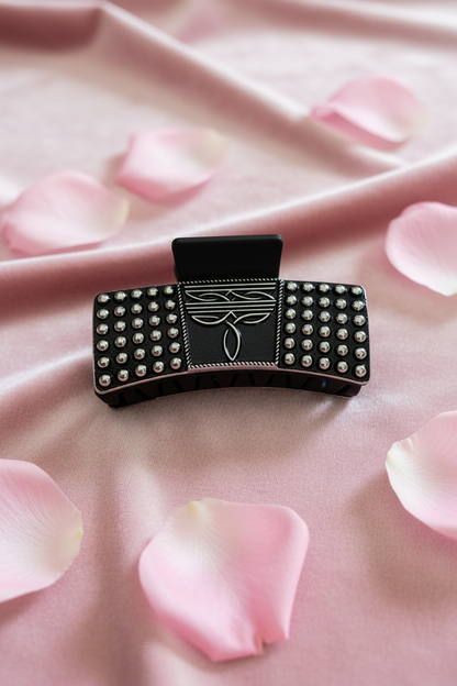 Boot Stitch Hair Clip
