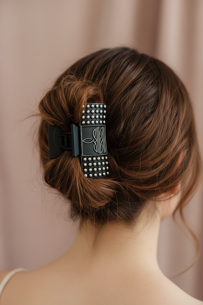 Boot Stitch Hair Clip