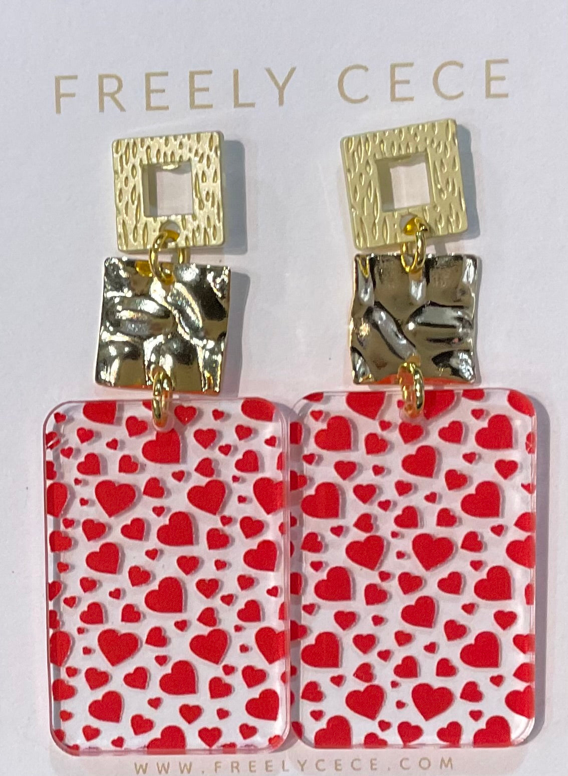 Hearts Have It earrings