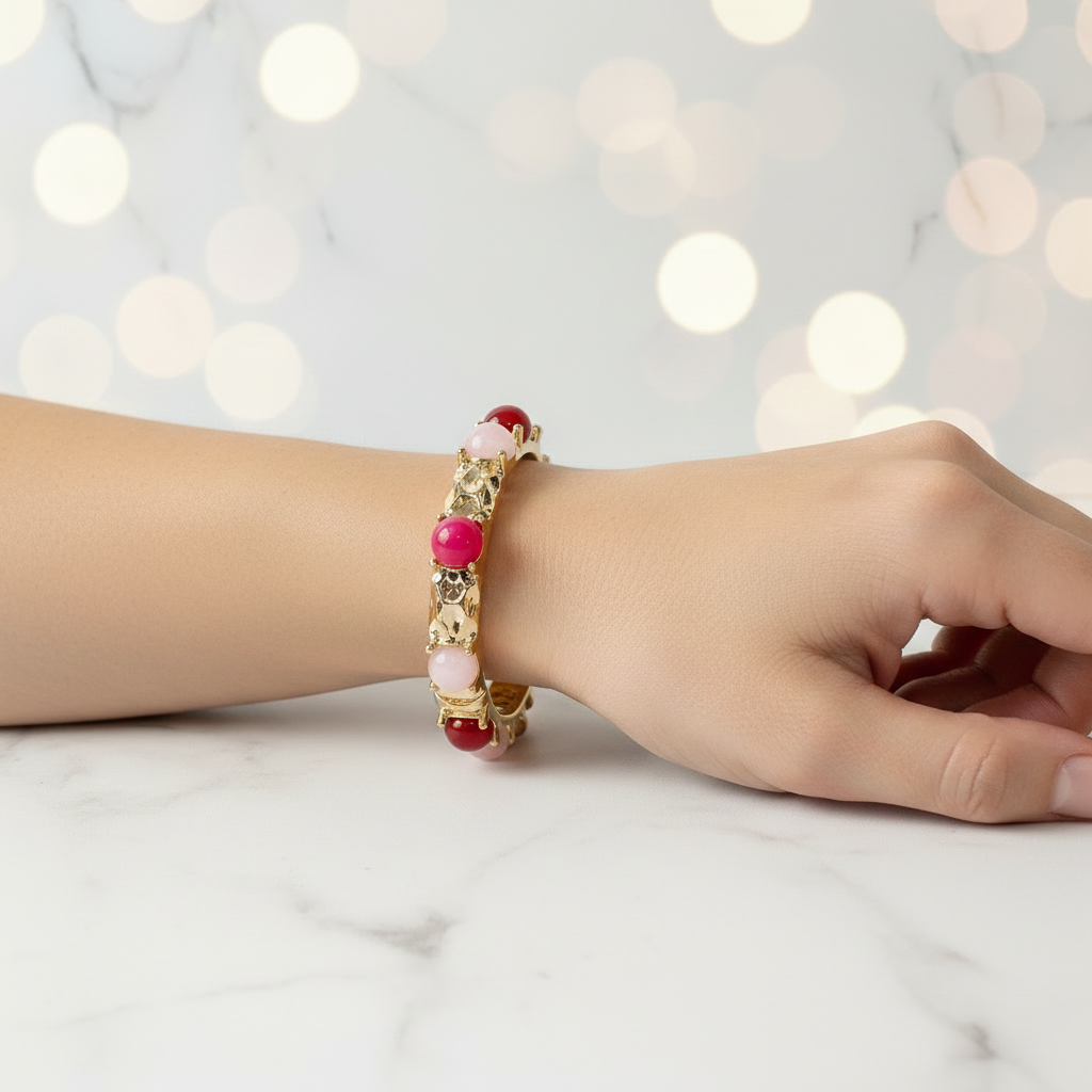 Stoned Stretch Bangle