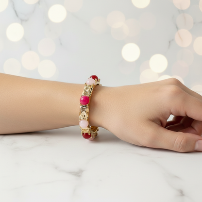 Stoned Stretch Bangle