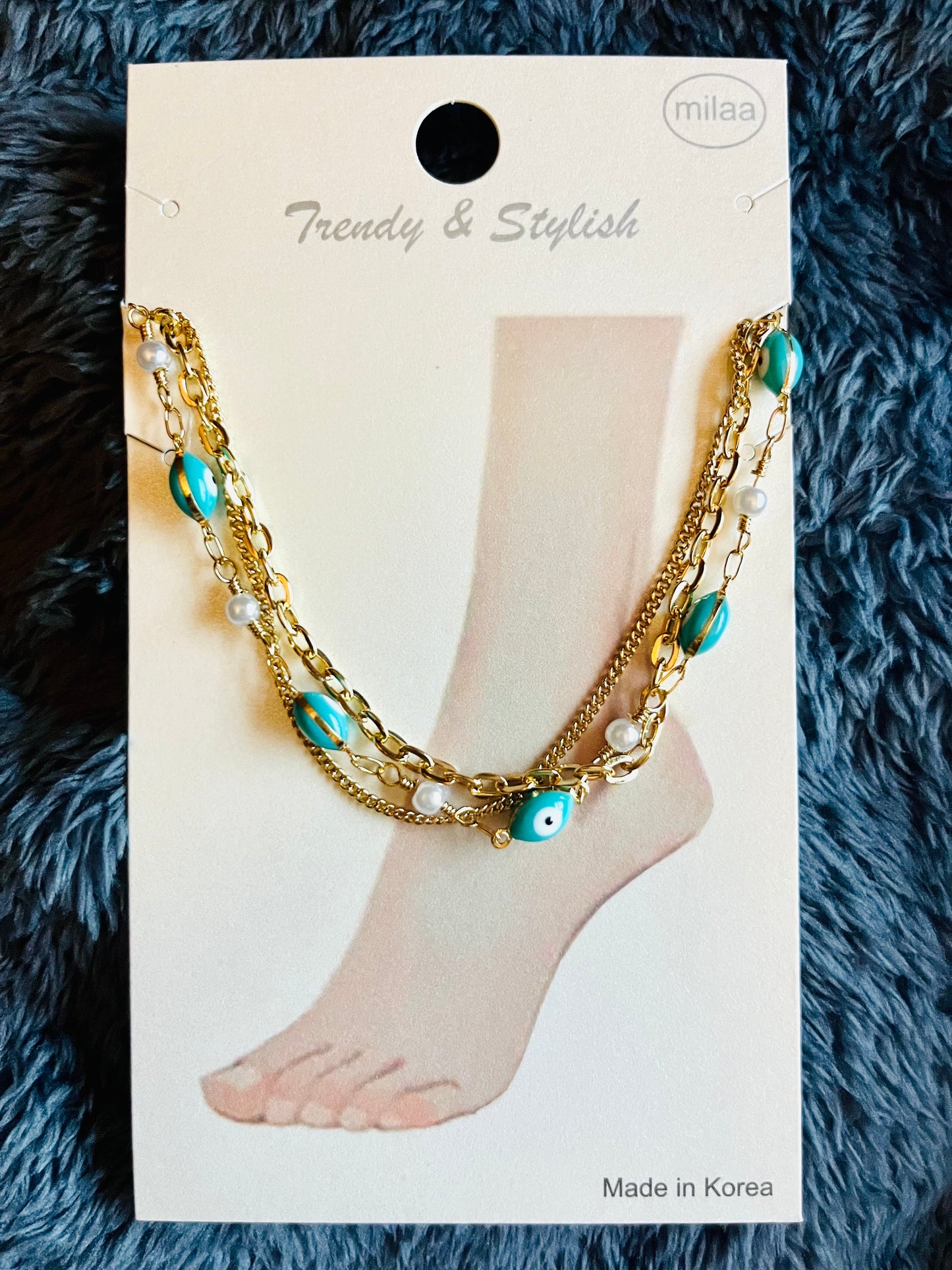 Trendy Charm Anklets