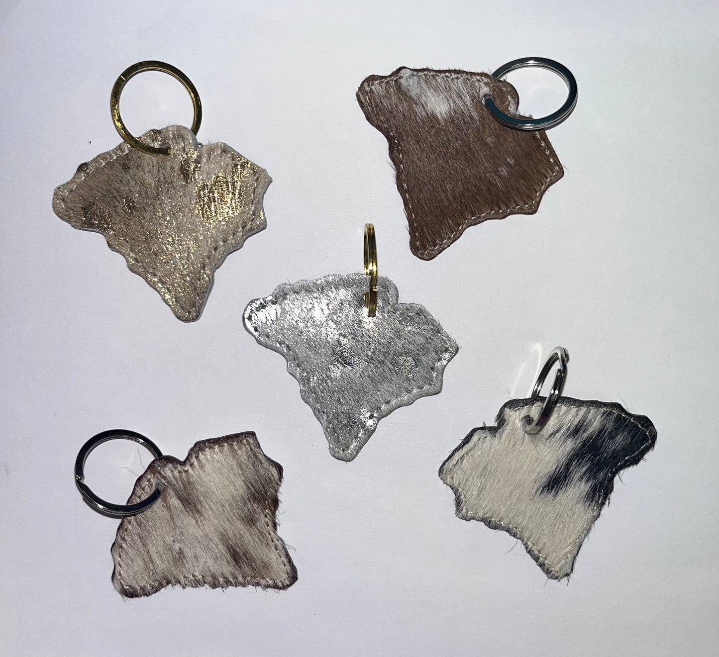 Genuine Hide SC Keychains
