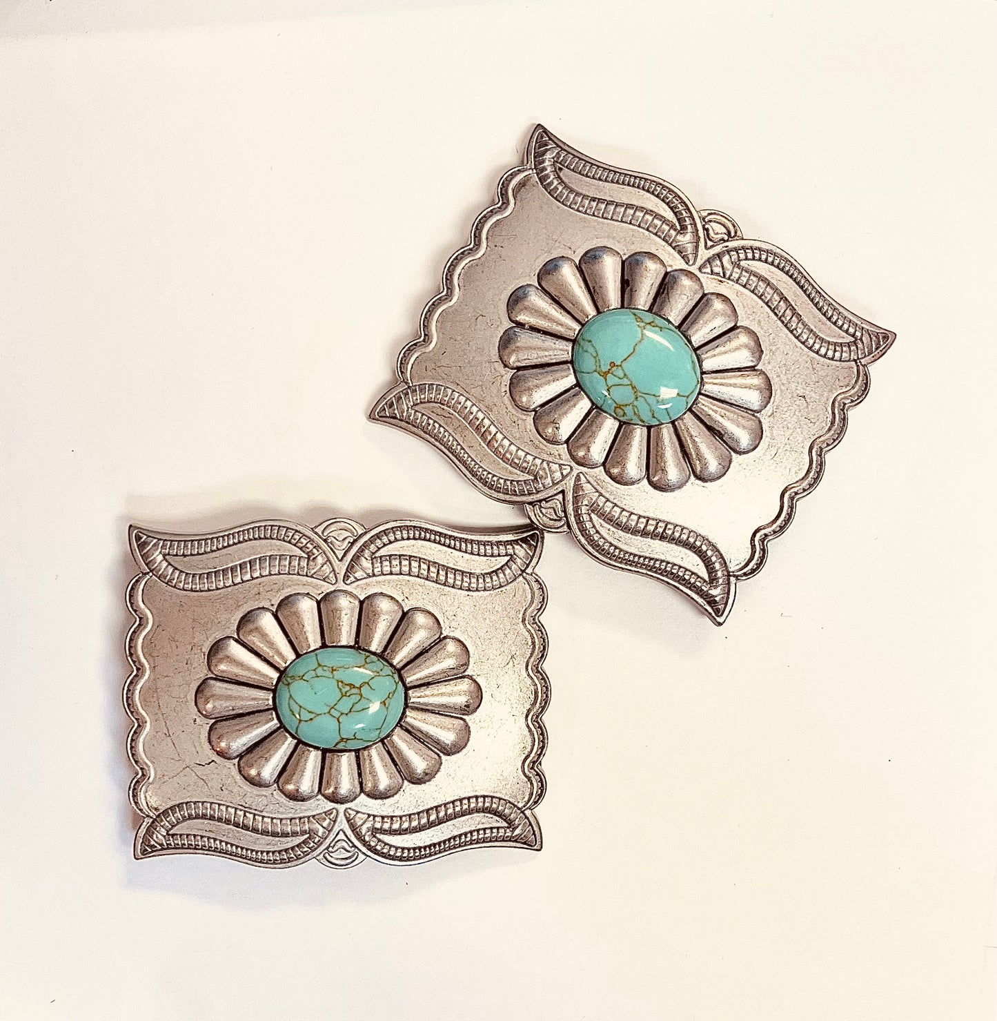 Turq Stone Handmade Buckle