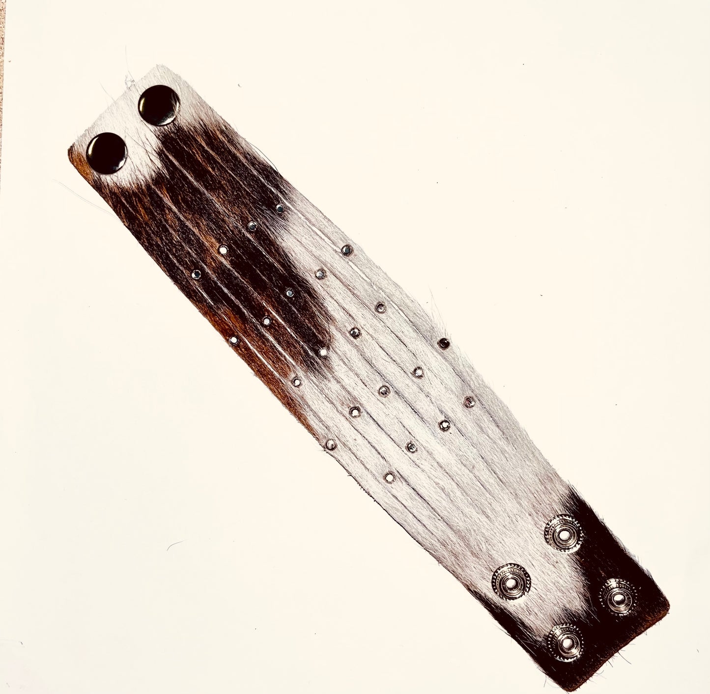 Genuine Leather/Hide Snap Bracelet