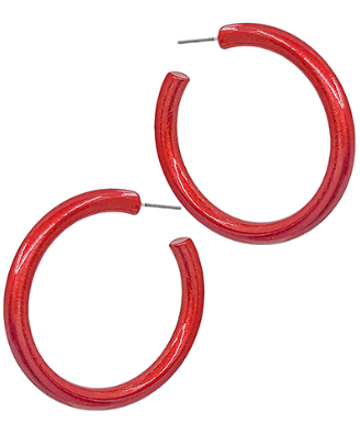 Metallic Coated Hoops