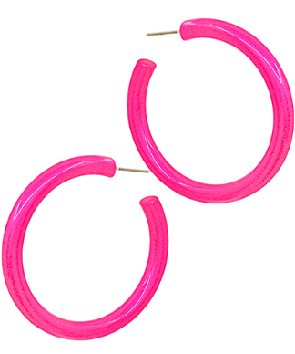 Metallic Coated Hoops