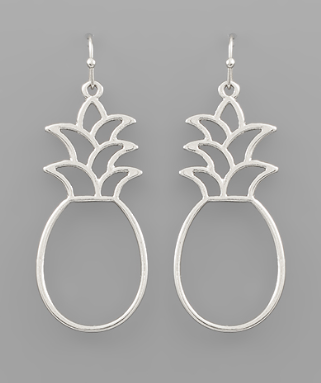 Pineapple Frame Earrings