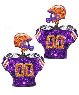 Team Jersey Earrings