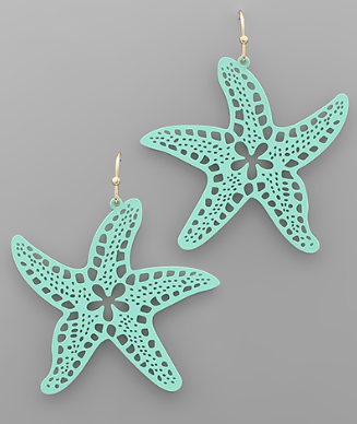 Starfish Filigree Earrings
