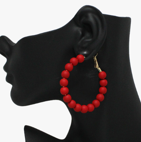 Happier in Hoops Earring