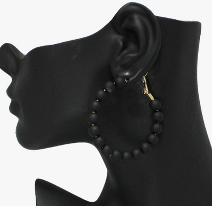 Happier in Hoops Earring