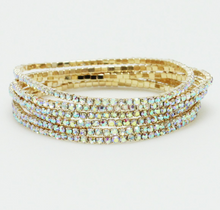 Load image into Gallery viewer, Rhinestone Bangle Set
