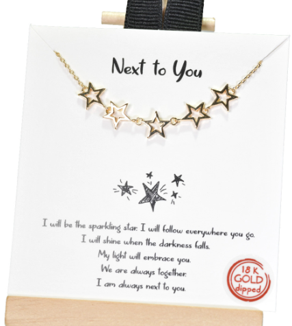 Next to You Gold Dipped Necklace