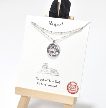 Respect Gold Dipped Necklace