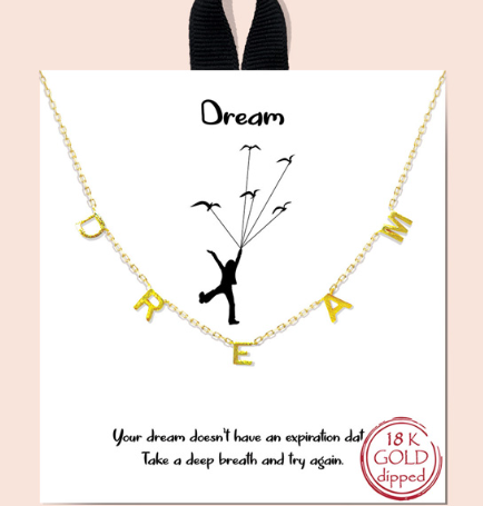 Dream Gold Dipped Necklace