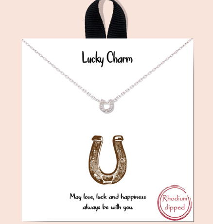Lucky Charm Dipped Necklace