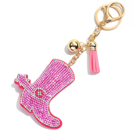 Rhinestone Keychains/Purse Charms