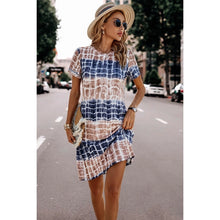 Load image into Gallery viewer, TieDye Round Neck Dress
