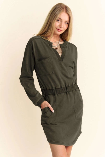 Kimberly French Terry Dress