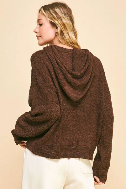 Mocha'd Popcorn Hoodie Sweater