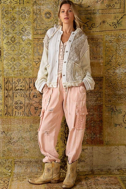 The Jasmine Quilted Hoodie