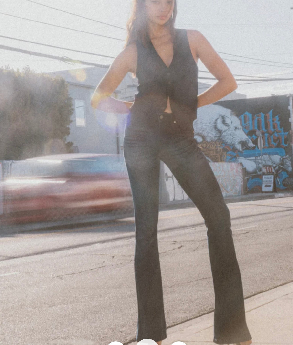 K-Kancan Kelsey Flare Jean