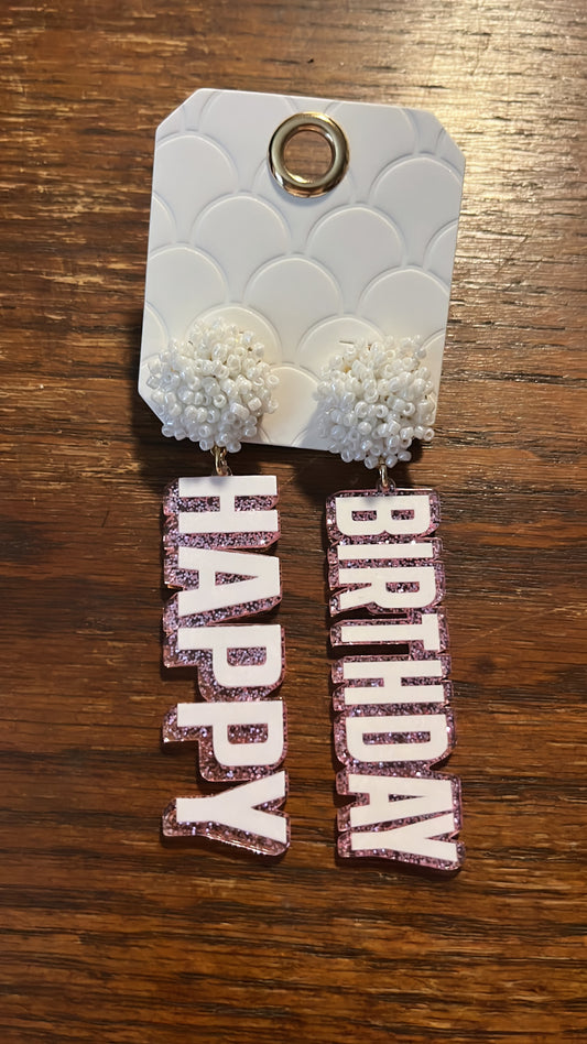 B-Day Confetti Earrings