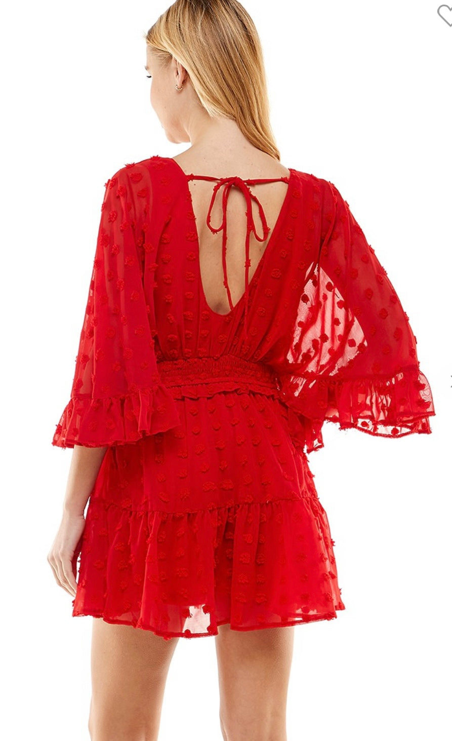 Swiss Dot Dress/Romper
