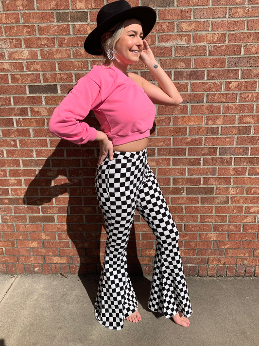 Checkered Bellbottoms