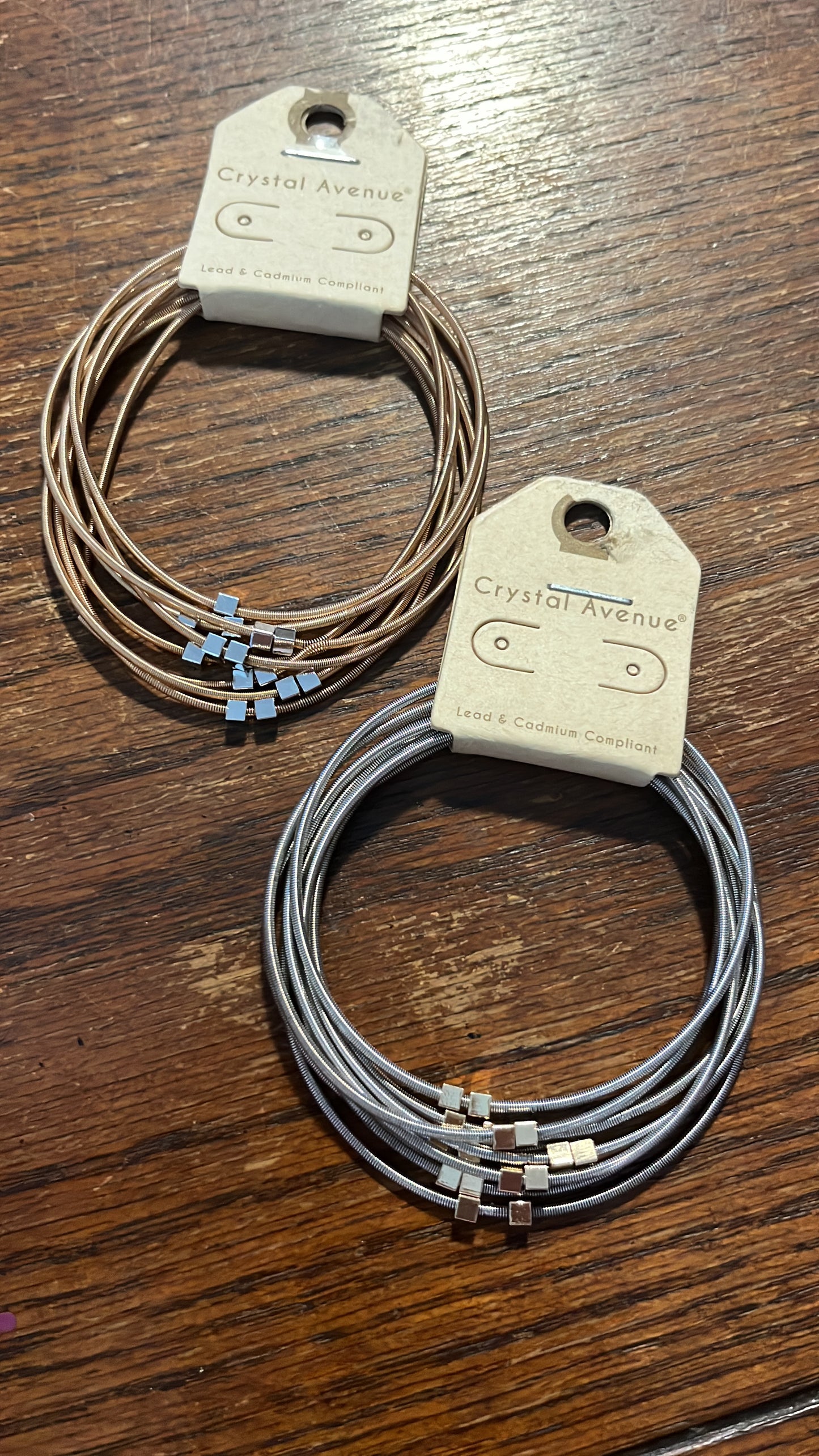 Studded Guitar String Bracelet