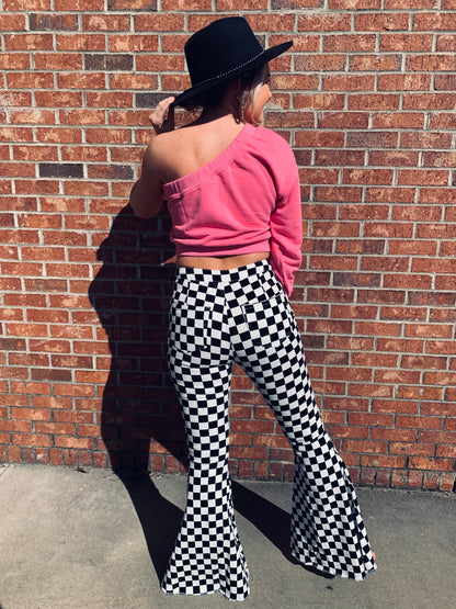 Candy One Shoulder Crop Top