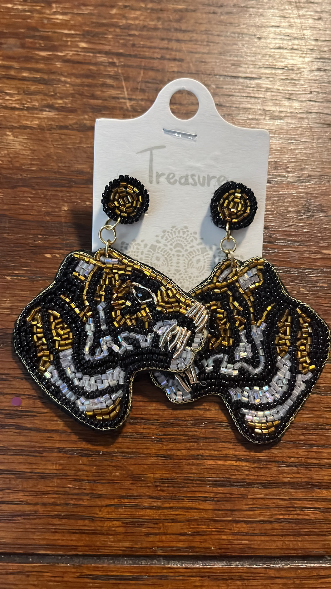 Fierce Tiger Earrings