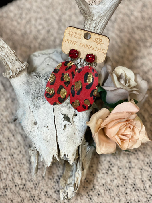 PP Fierce Cheetah Earrings