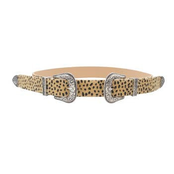 PConfetti Double Buckle Belts