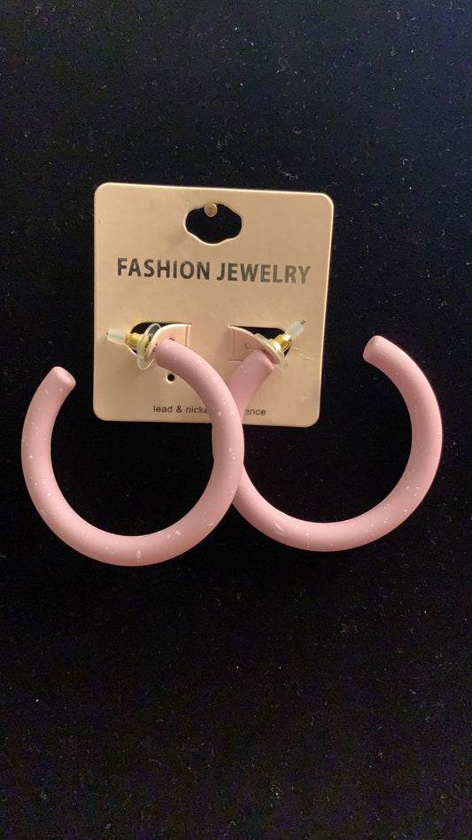 Paint Splatter Hoops