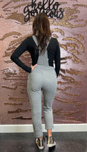 Load image into Gallery viewer, Heather Distressed Overalls
