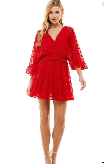 Swiss Dot Dress/Romper