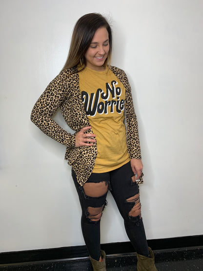 TTT Leopard Short Cardi