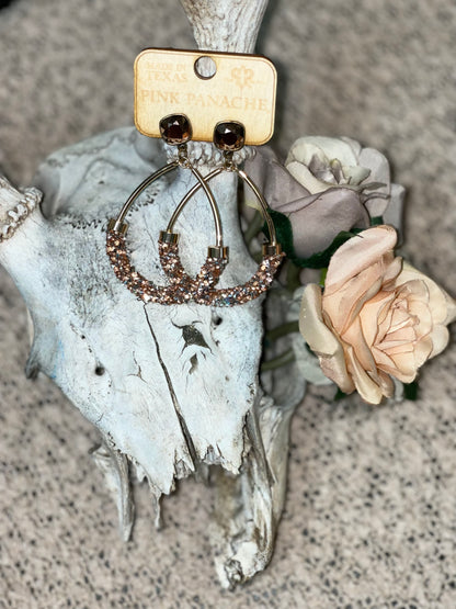 PP Crystal Teardrop Earring