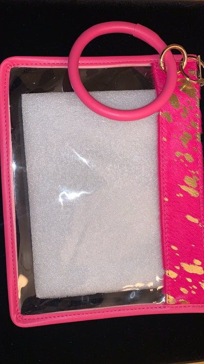 Clear HideOn Wristlets