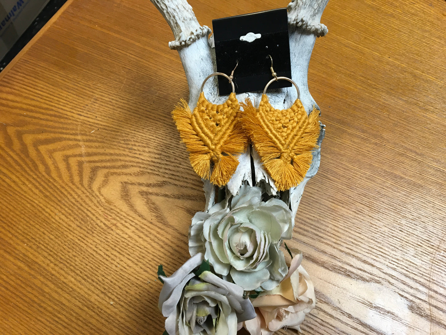 Macrame' Dangle Earrings