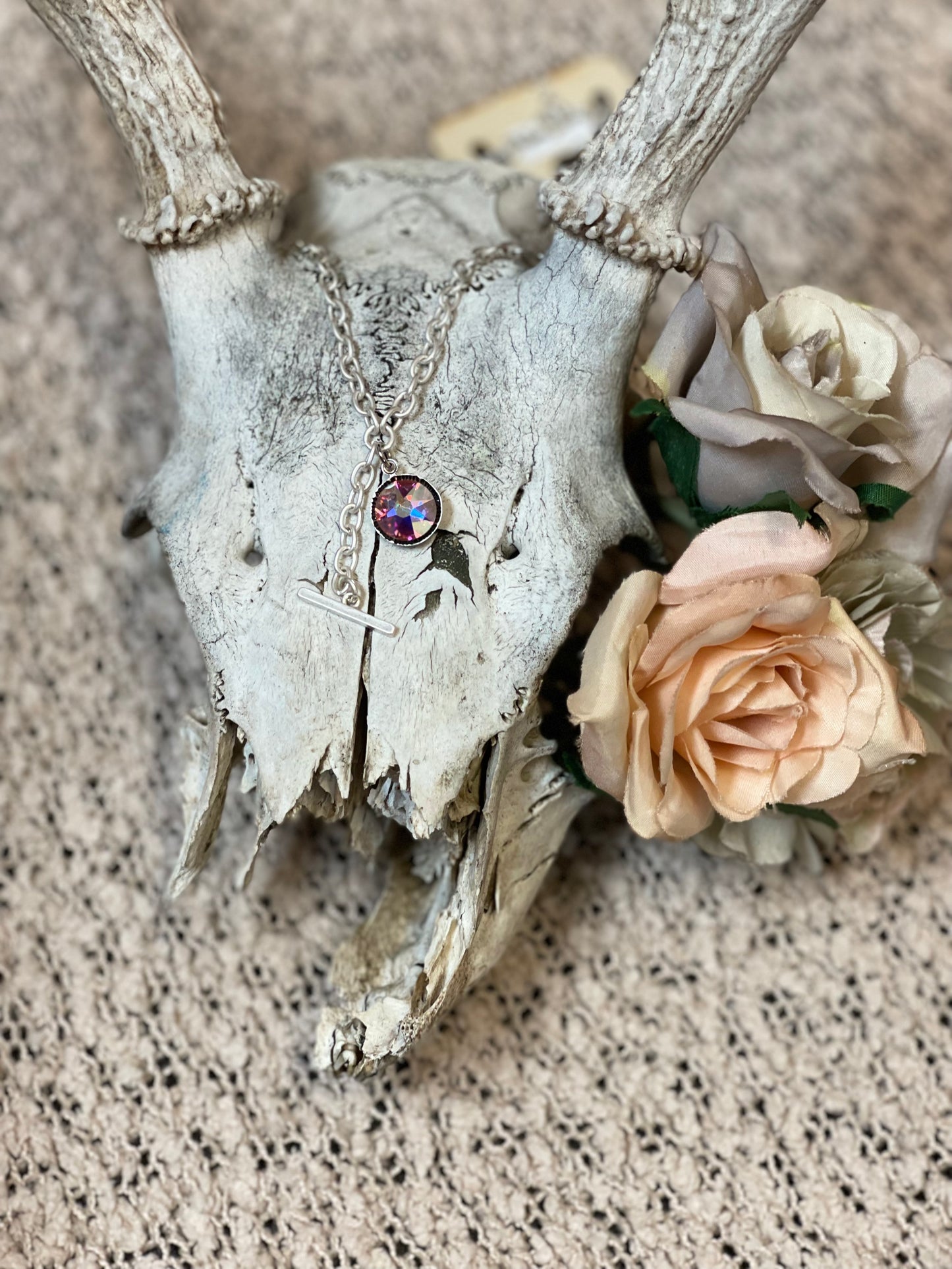 PP Crystal Chain Necklace